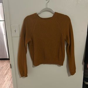Medium Mustard Cardigan from Aeropostale
